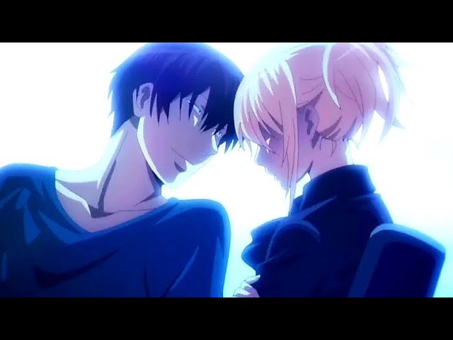 Best of Romantic anime kiss scenes