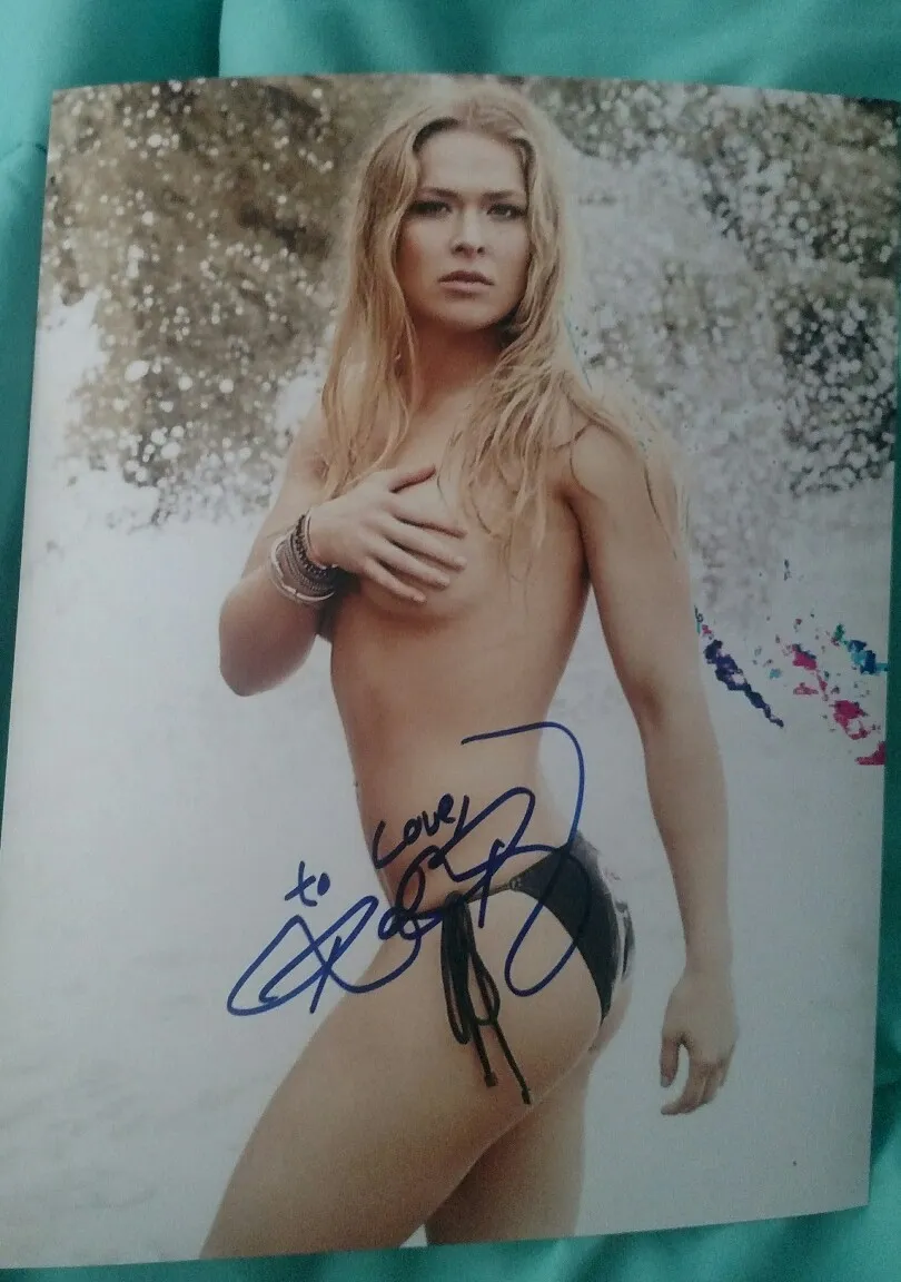 donna hite recommends ronda rousey toppless pic