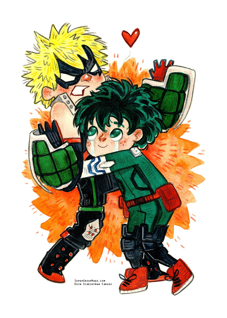 derrick j young add photo show me a picture of deku from my hero academia
