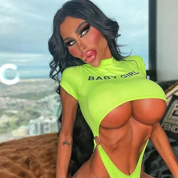 daniel tadeu lima share skinny girl huge boobs photos