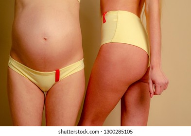 skinny teens in panties
