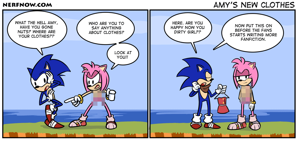 Sonic And Amy Having It In Bed stitch porn