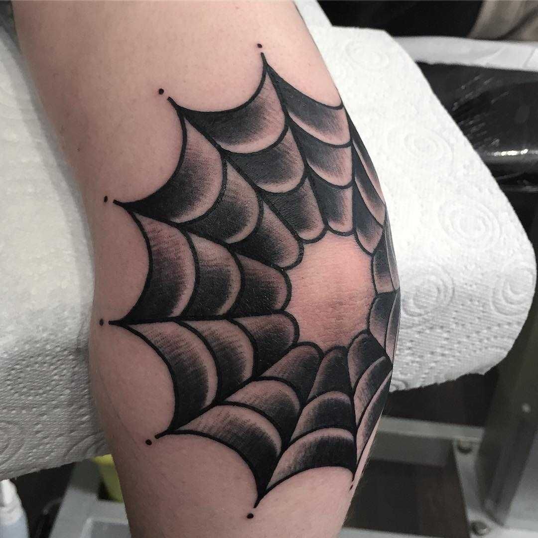 brendan beaver recommends Spiderweb Tattoo On Elbow