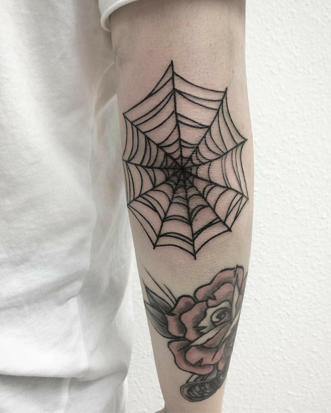 cassie plummer add spiderweb tattoo on elbow photo