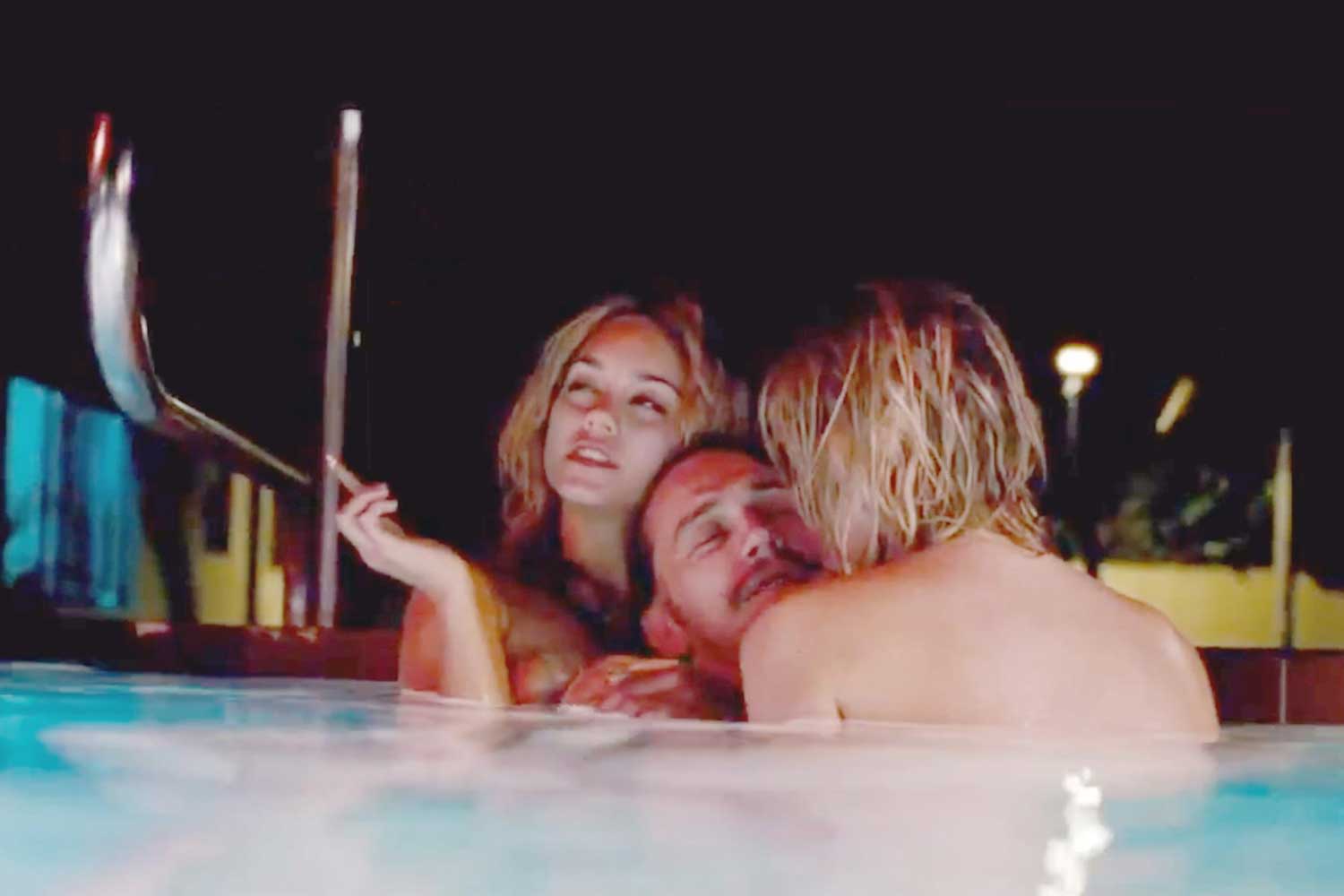 arnold woodley recommends spring breakers pool scene pic