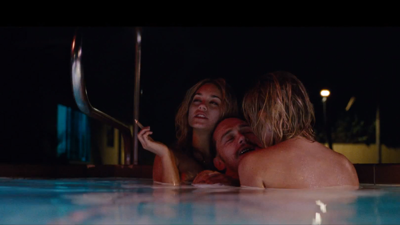 spring breakers pool scene