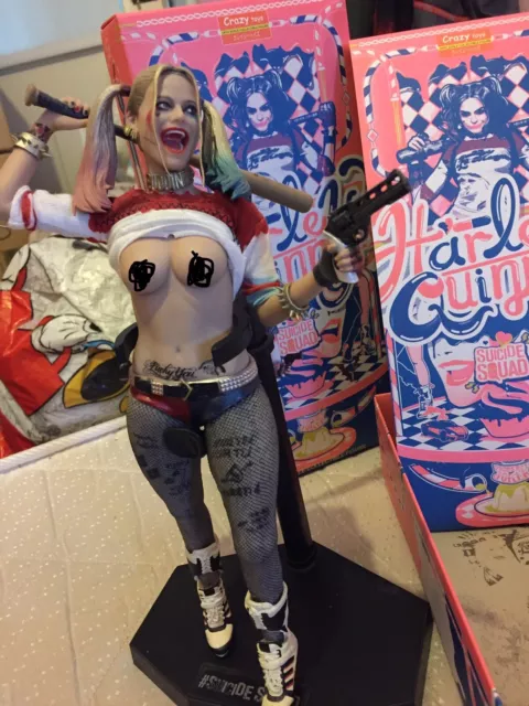 dominique romeo recommends suicide squad harley quinn boobs pic