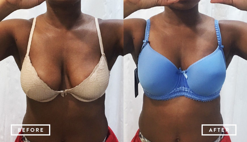 alex gadsden recommends tits popping out of bra pic