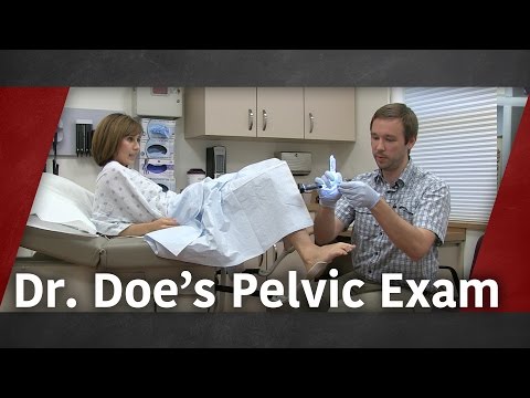 video of pelvic examination