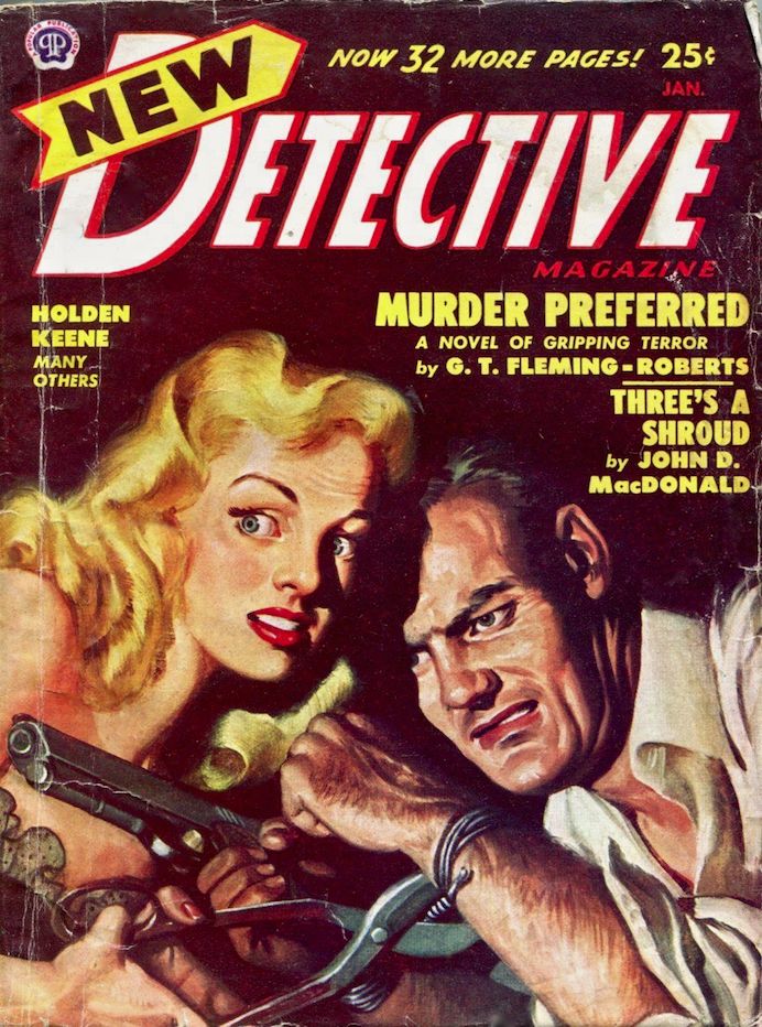 Vintage Detective Magazine Covers ha gif