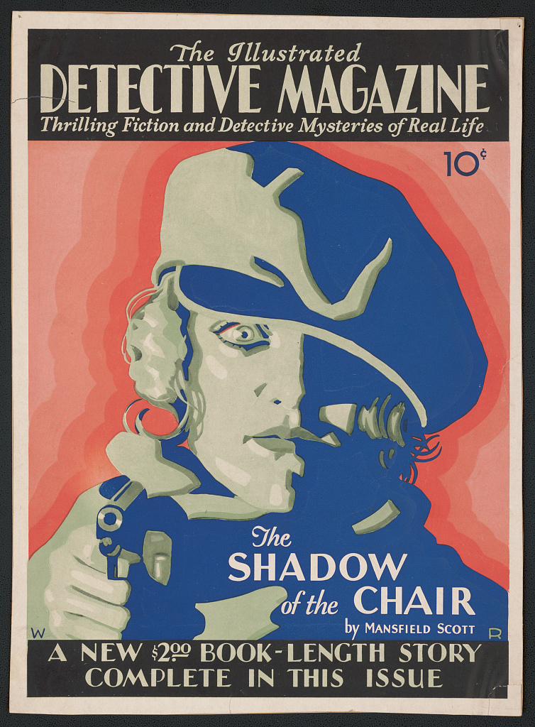 cathleen lowry add vintage detective magazine covers photo