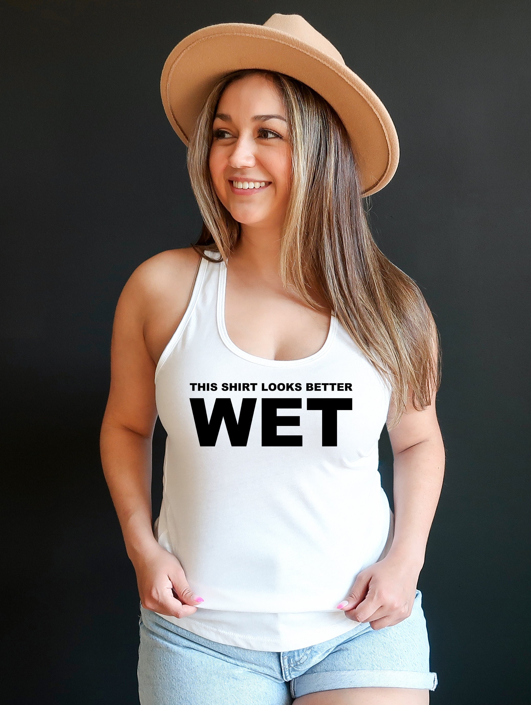 Wet T Shirt Titties tube safe