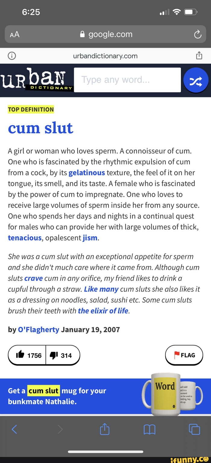 Best of What is a cum slut