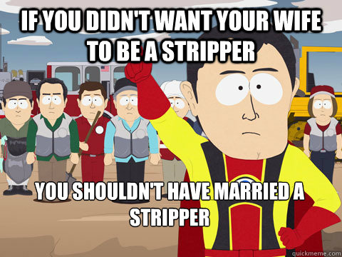 Wife Wants To Be A Stripper after divorce