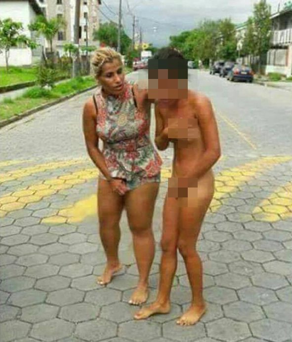 ashley krouse share woman naked in street photos