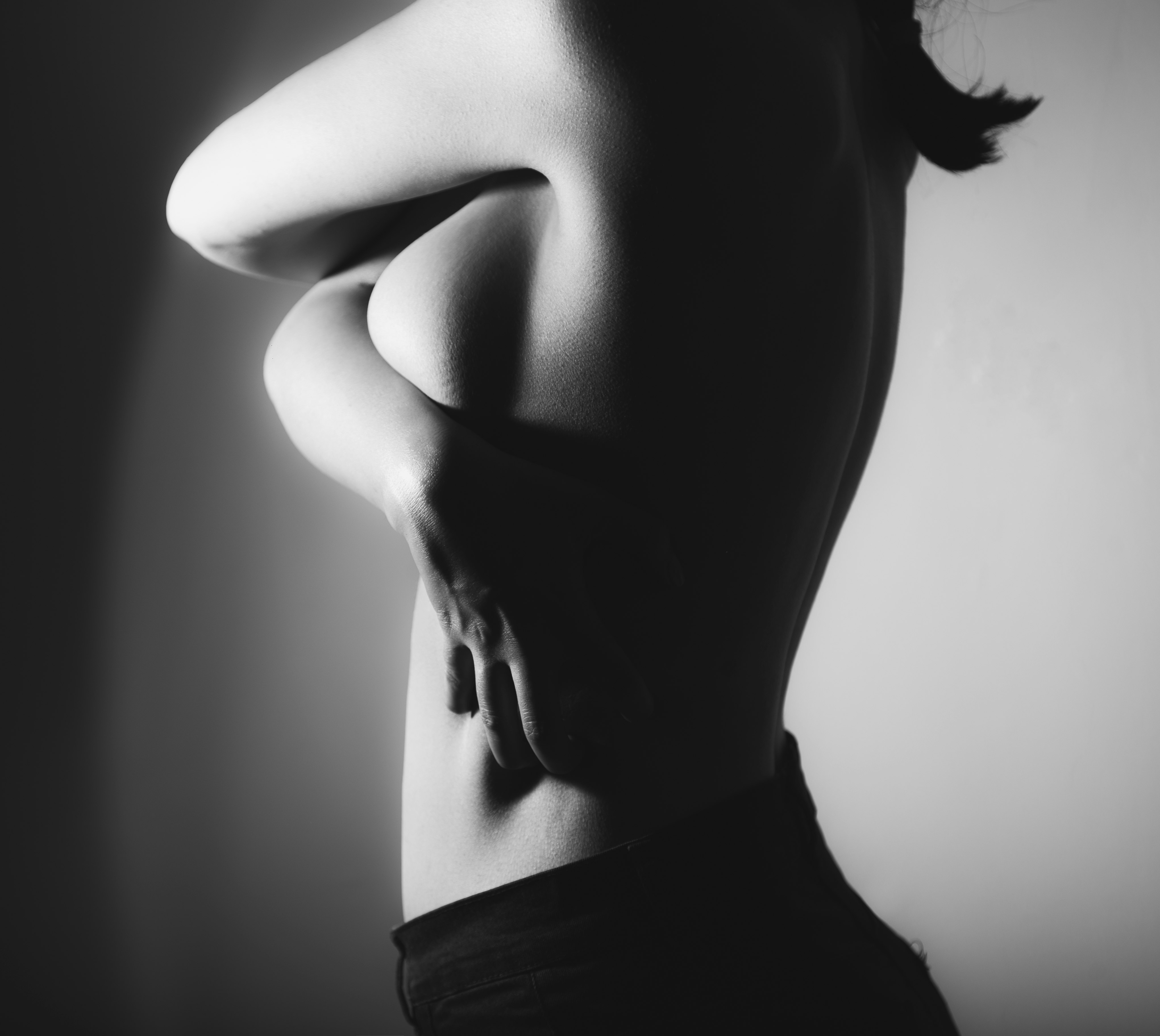 Best of Women black and white nude busty wallpaper iphone